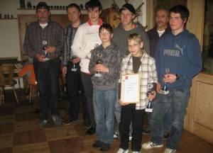 Unsere Vereinsmeister 2010